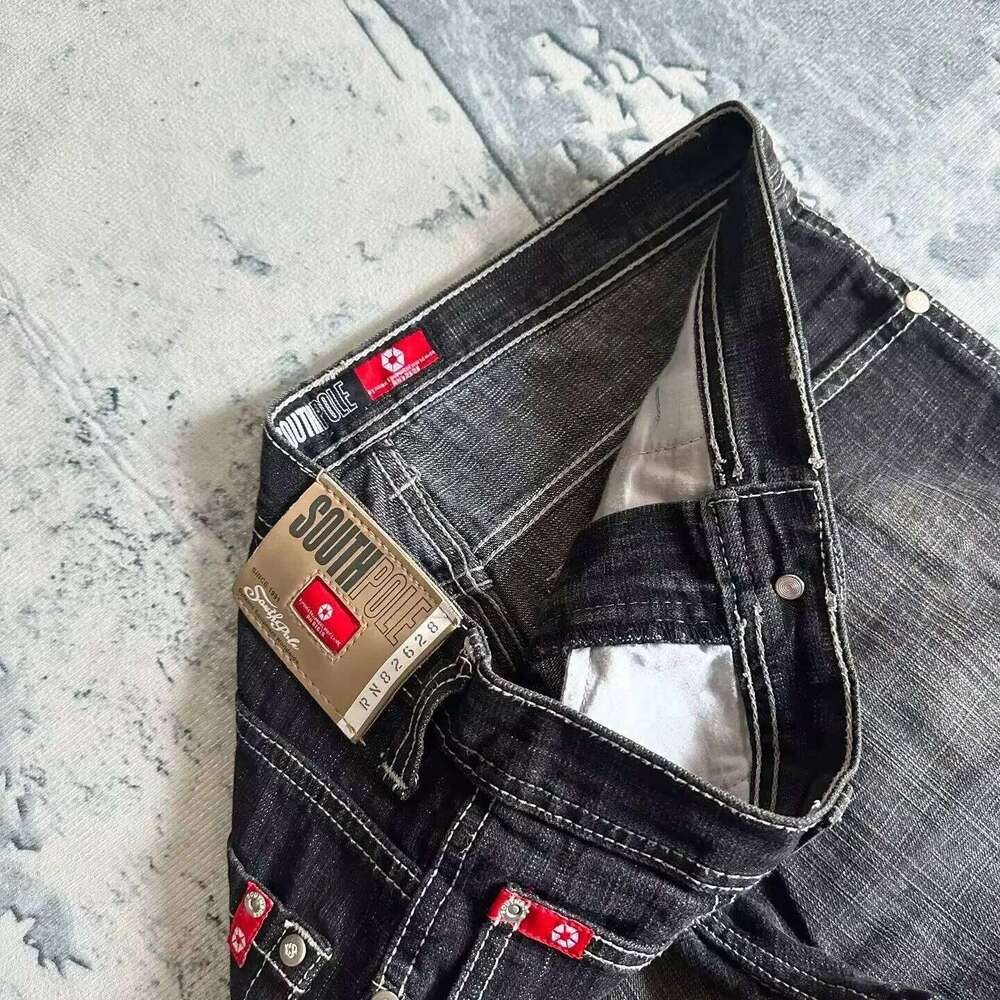 Designer Clothing 2025 American Fashion Hip Hop Joker Oversized Women Street Y2k New Clearance Spot Hot Mopping Wide-Leg Pants Unisex Loose Jeans