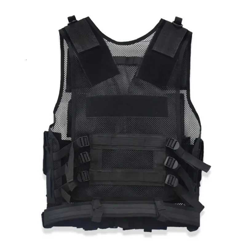 Summer BreathabLE Mesh Multi-POCket Vest for Outdoor Duty Tactical Training Mesh with Multi-functional Net Eye Tactical Z250728