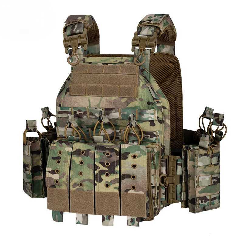 Quick Release Tactical Vest Outdoor CS Prote ctive Equipment 6094 Combat Tactical Vest Camouflage Uniform Z250728