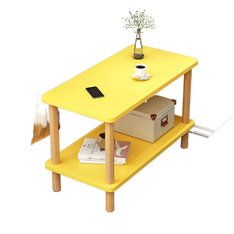 M7292 Side table modern simple coffee table small apartment simple living room small square table