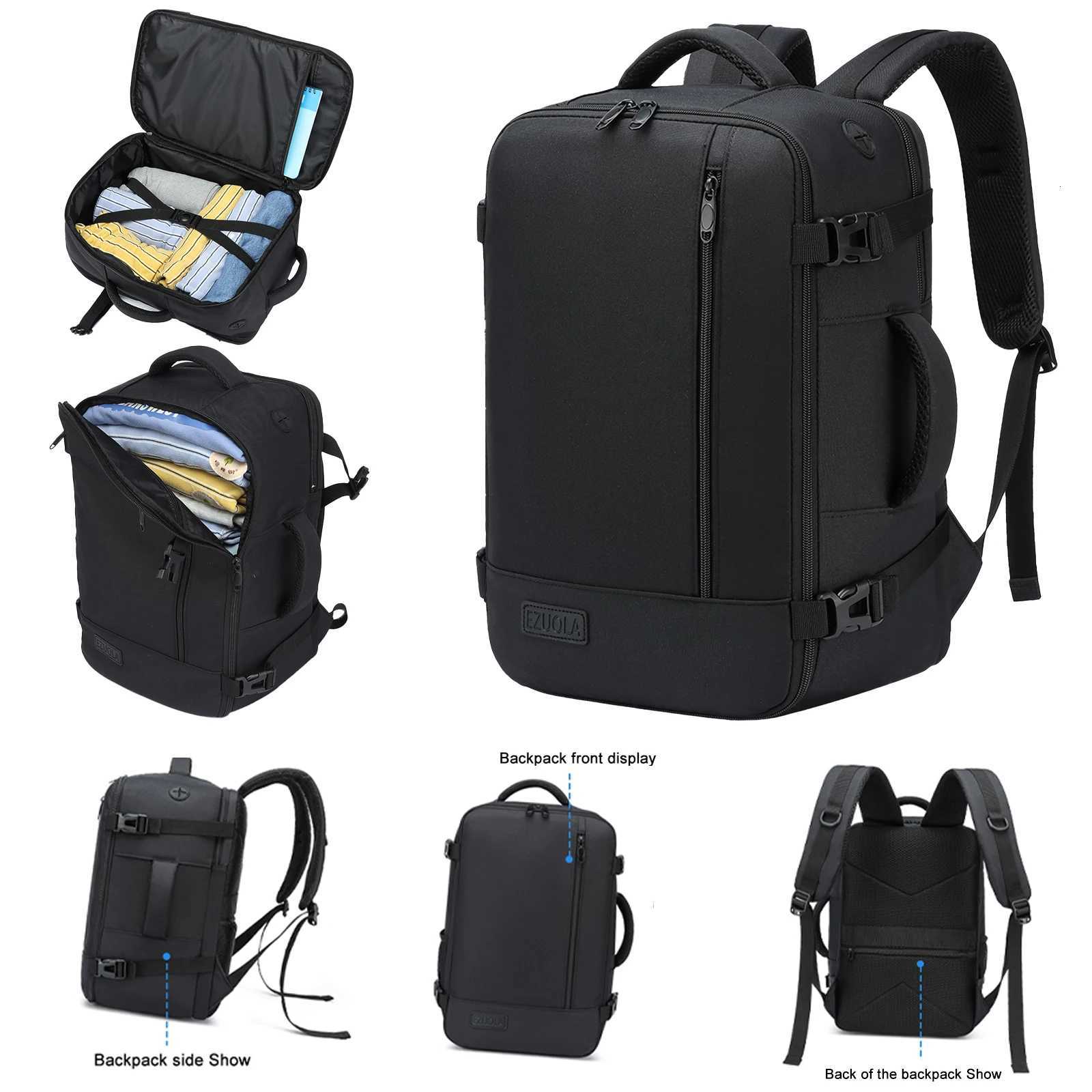 travel backpacks 40x20x25 ryanair Hand luggage with laptop compartment portable luggage students business people school cabinbag S250728