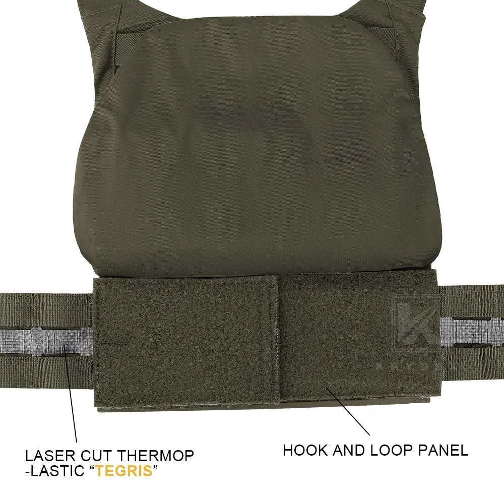 KRYDEX Tactical FCPC V5 Plate Carrier Vest Tegris CummeRBund 5.56 TripLE Magazine Pouch Shoulder Airsoft Men Vest Z250728