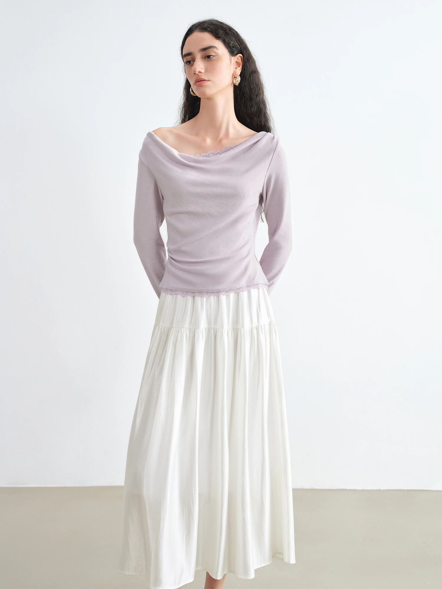 Autumn Collection Soft White Blouse 25ZQ93102 250729