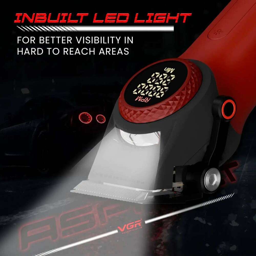 VGR Professional Trimmer Cordless Hair Clipper Combination Set 9000 RPM Foil Shaver for Men V001 V-377