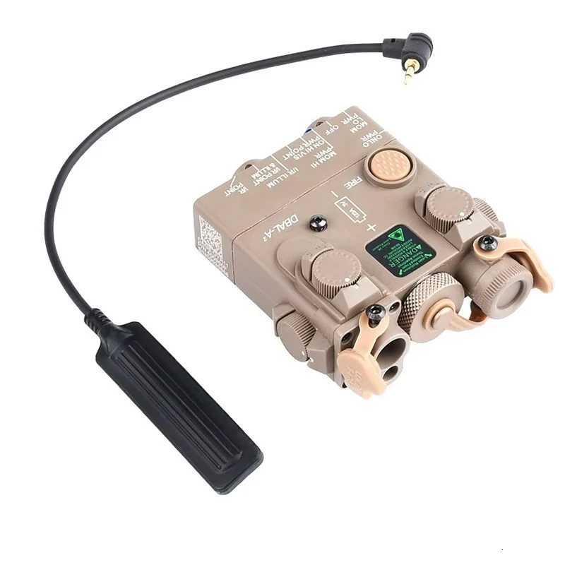 Tactical DBAL-A2 Mini Red Green Dot Aiming Hunting DBAL PEQ Sight Airsoft Light without White Light M300A M600C PEQ15 DBAL-A2 XJ250728