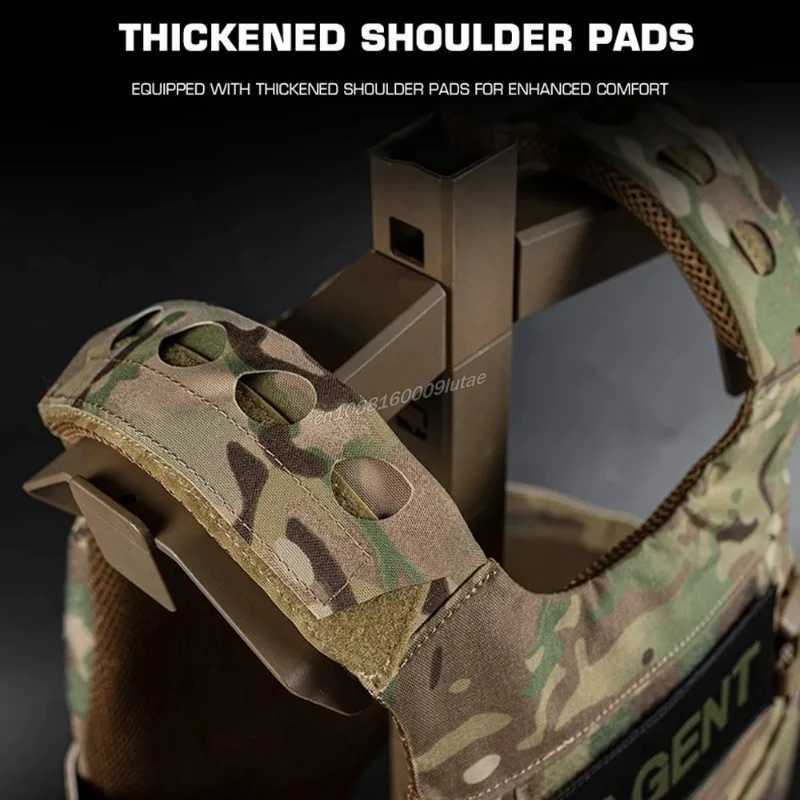 New The Slickster FCPC Plate Carrier Ferro Tactical Vest Lightweight PortabLE Airsoft Padded Shoulder Strap Hunting Vests Z250728