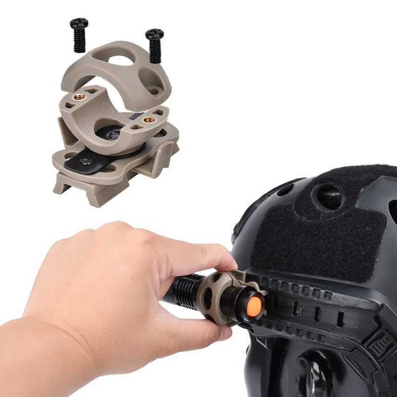 Airsoft Tactical FAST Helmet Lamp Portable Headlight LED Mini Flashlight Lantern Torch Outdoor Camping Lamp Hunting Scout Light R250728