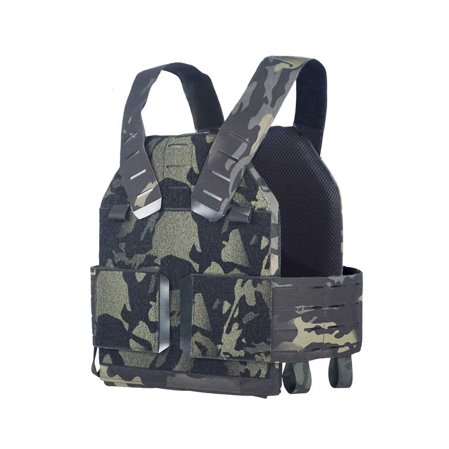 Tactical simple version lightweight tactical vest multi-function sports outdoor equipment men and women hunting real CS Z250728