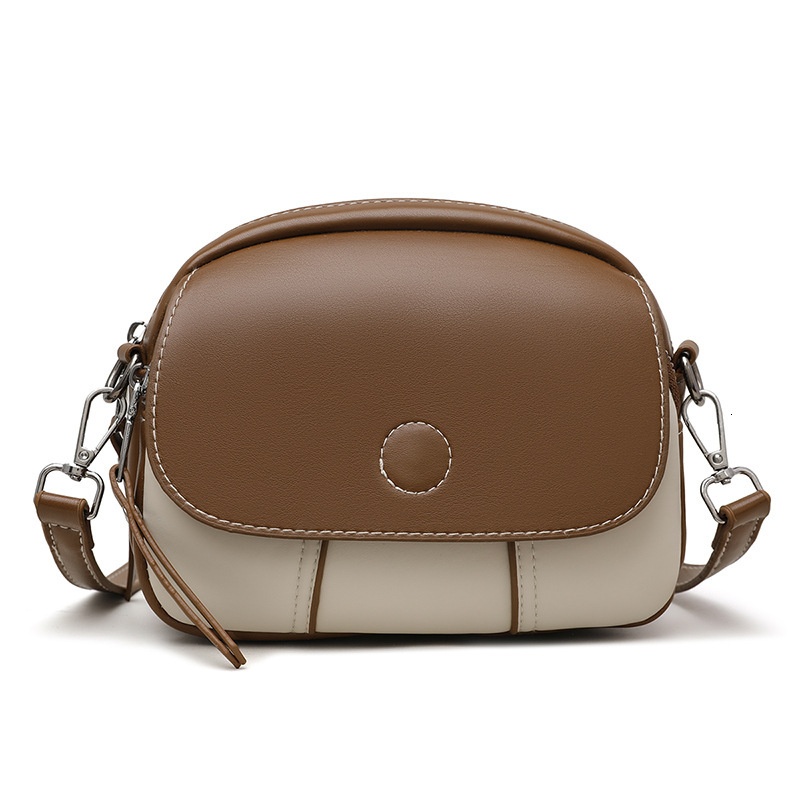 2025 designer's new niche design crossbody bag, mini round shoulder bag, fashionable women's bag