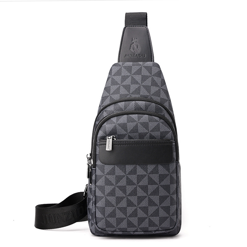 Designer Luxury Bag Bag 2025 New Chest Bag For Men, Stylish Small Crossbody Bag, Niche Multi-functional Men's Shoulder Bag, Small Backpack Free S