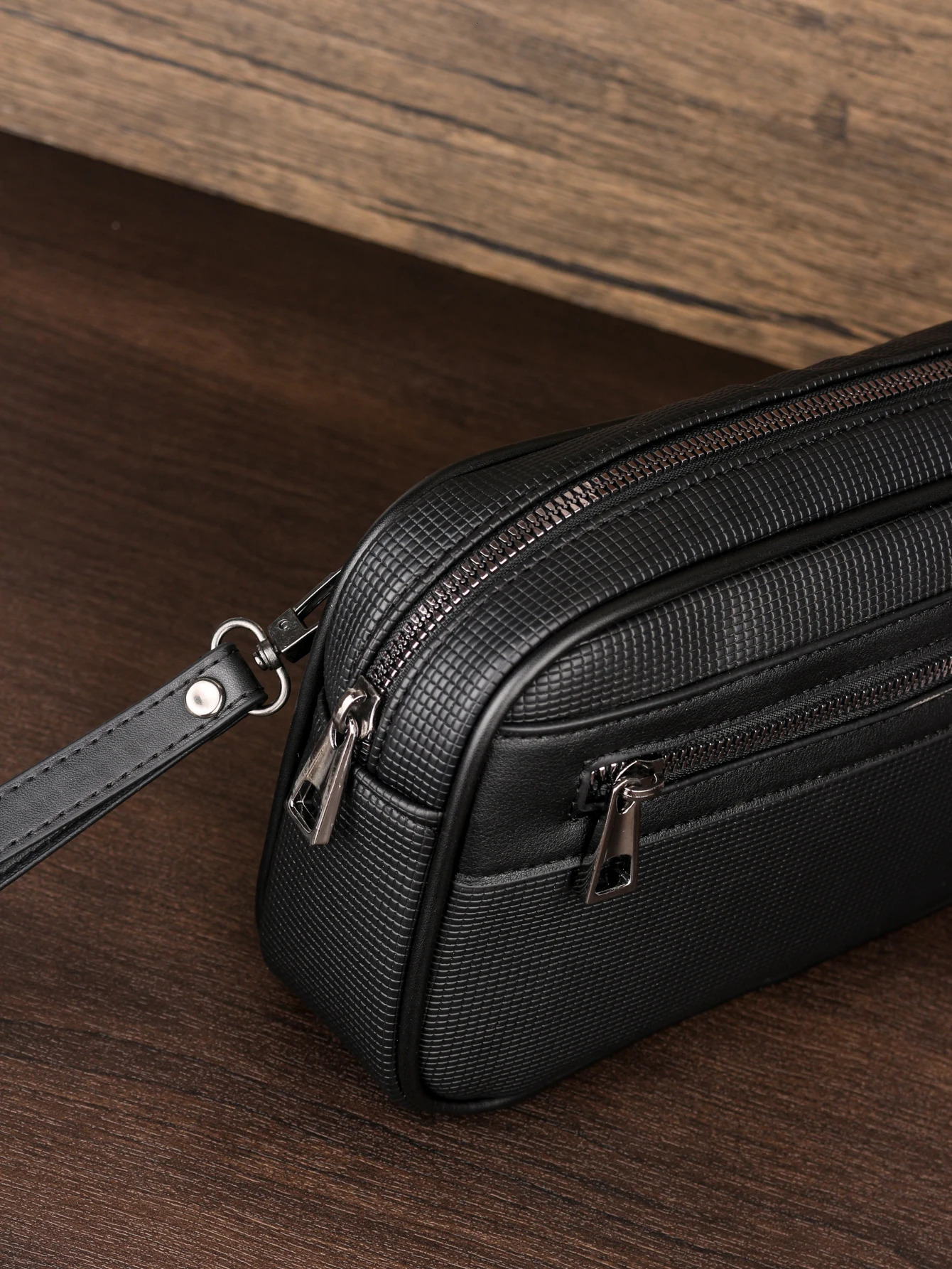 Casual Retro Clutch Bag Fashion Business Portable Large Capacity Multifunctional Travel Tote Handbag Cell Phone Bag 250723