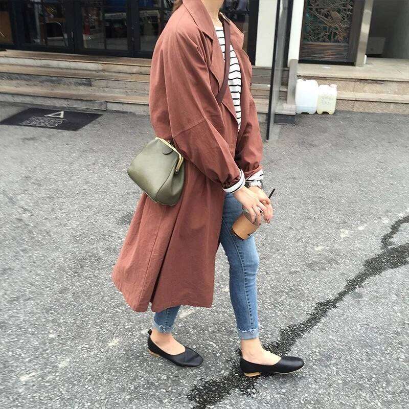 Retro Army Green Wide Strap Women Shoulder Bags Crossbody Handbag PU Leather All-match Bag Korean Japan Style