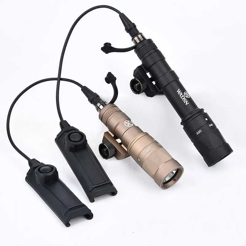 Vadsn M300W Scout Light M600W Tactical Strobe Flashlight M300 Hunting Spotlight With Dual Function Pressure Switch Fits 20mm Rail R250728