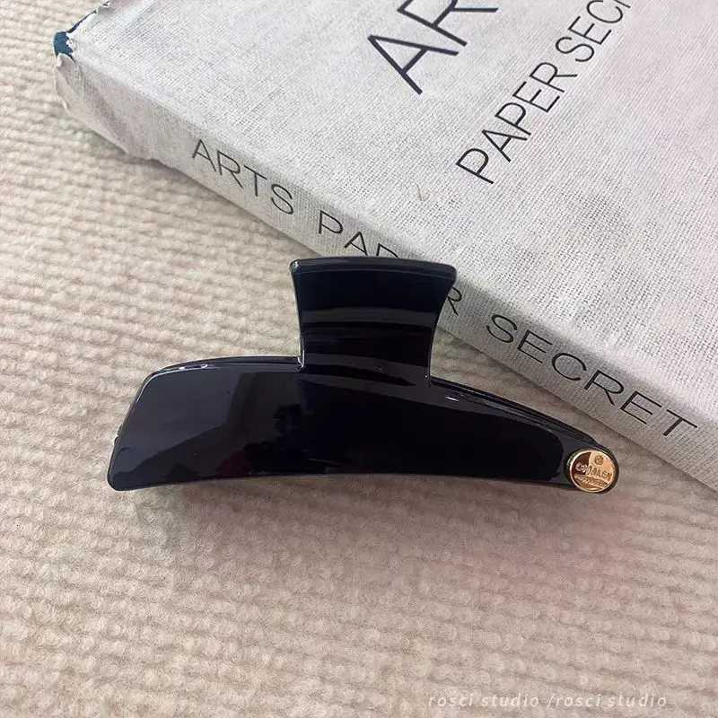 Elegant Solid Geometric Hair Claw for Women Girls Long Thick Hair Holder Claw Clip Hair Clip Hairpin Fashion Hair Accessories Z250729