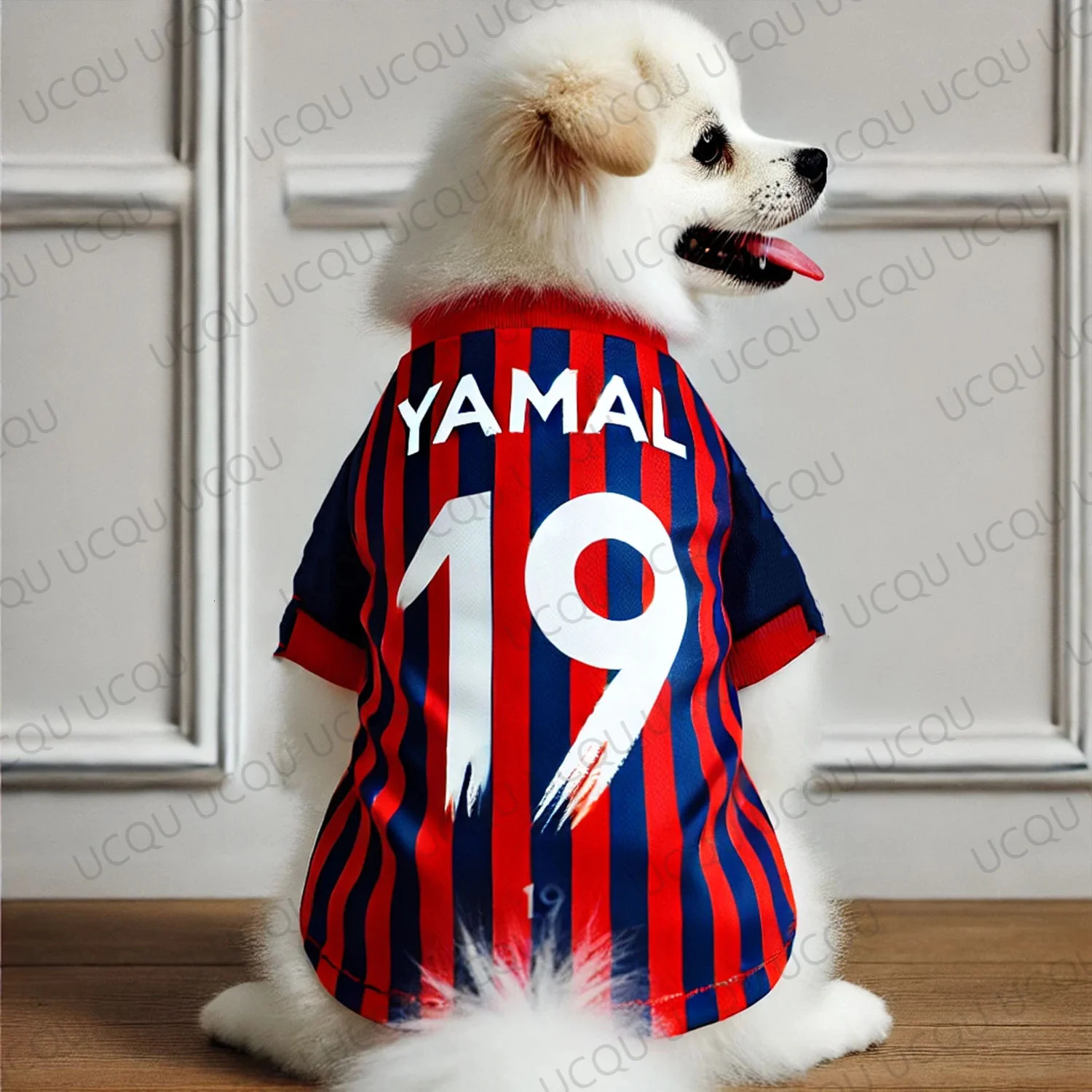19 Pet Football Clothes Red Blue Dog Shirt Summer Breathable Soccer Style for Small Dogs Jersey 250729