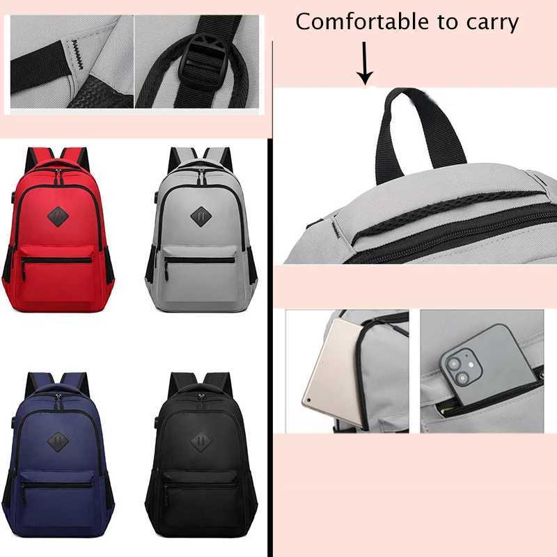 New Waterproof Men Backpack Business Office Back Bags USB Charging Laptop Casual School Backpacks Rucksack Male Backpack Gifts S250728