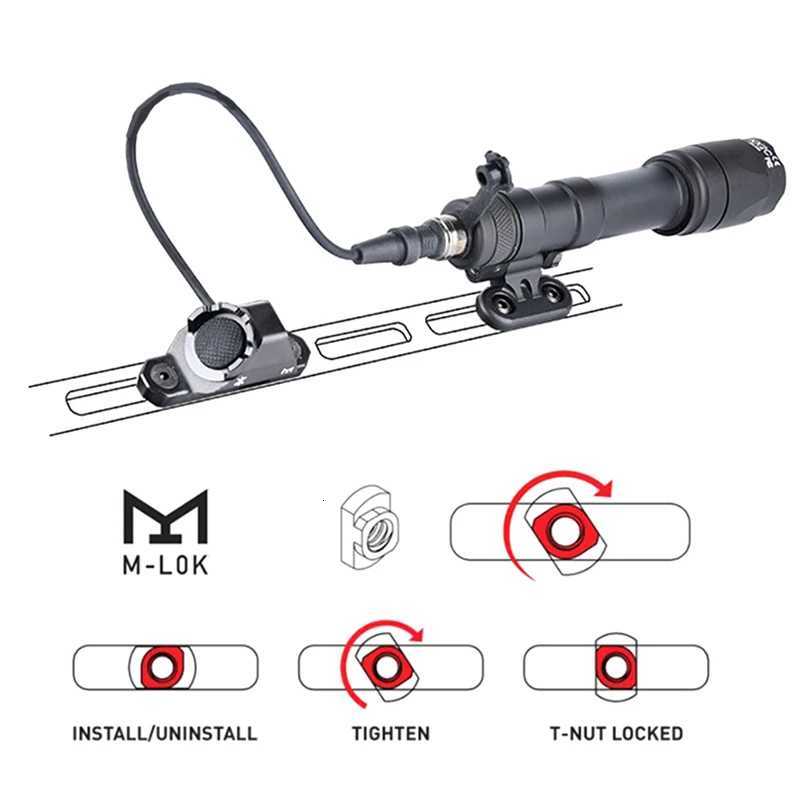 Airsoft M340 M640 M640B M340A Flashlight High Power Scout Light LED Tactical M300 M600 Hunting Softair Weapon LampXJ250728