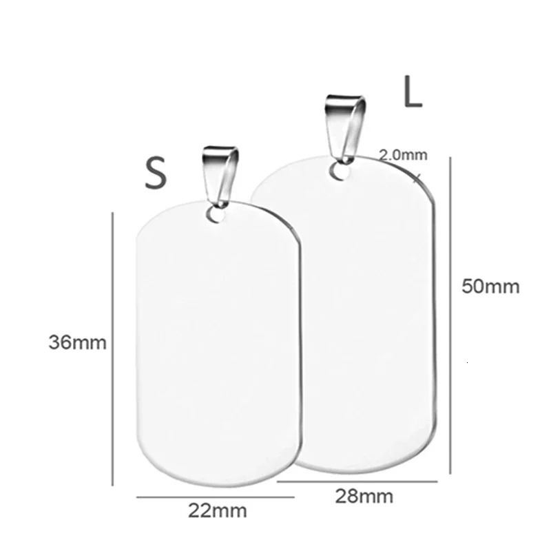 Custom Pictures Po Necklace for Women Stainless Steel Engrave Family Name Plate Neck Pendant Dog ID name Tag Gifts Punk Rock 250729