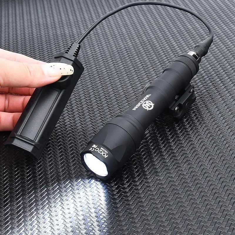 300 SF 300A 600C Flashlight 400lm/600lm White LED Light Fits 20mm Rail Hunting Weapon Airsoft Scout Accessories R250728