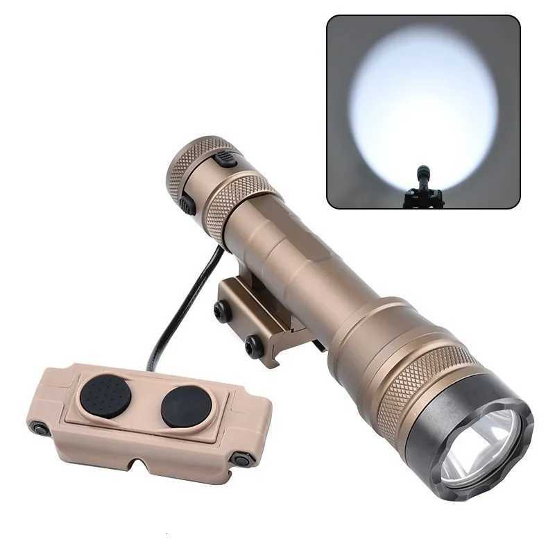 WADSN Defense REIN-Micr1.0 Tactical Flashlight 1300 Lumens Hunting Airsoft White LED Scout Light Mount For 20MM M-Lok Keymod RailXJ250728
