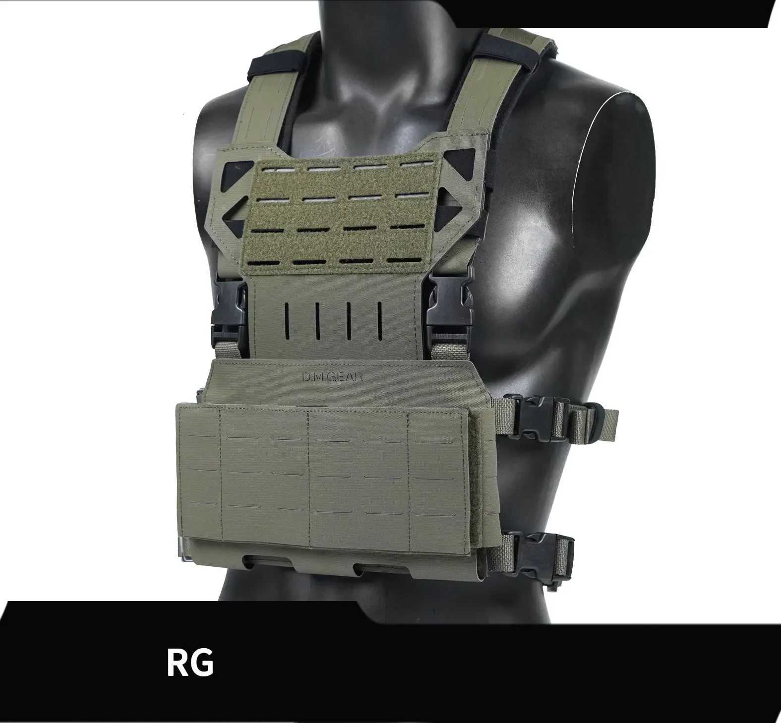 DMGear Chest Rig Tactical Vest for Airsoft Gear Equipment Plate Carrier Hunting Outdoor Paintball Z250728