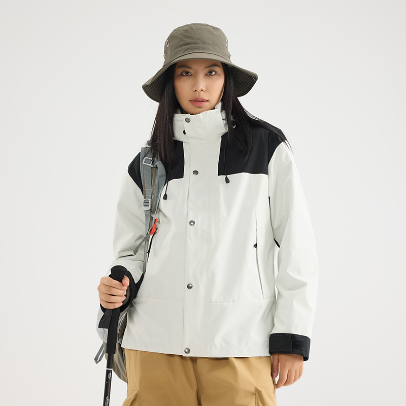 new free shipping designer cloth for man Detachable hooded jacket