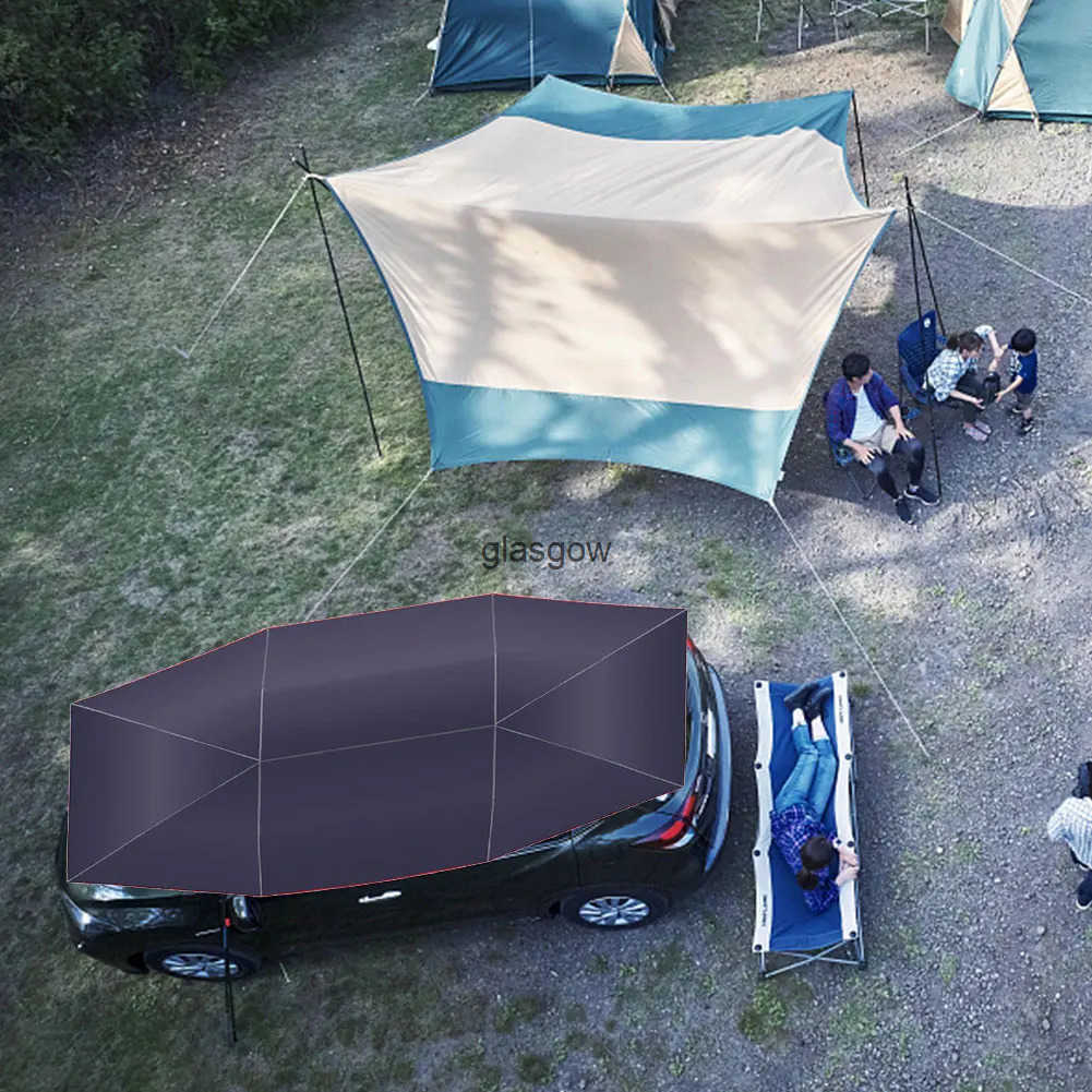 Summer Sun Shade Cover Protection Umbrella Oxford Cloth UV Resistant Foldable Car Tent Roof Anti-Uv Protect Utor28 Tools Q250729 - view 4