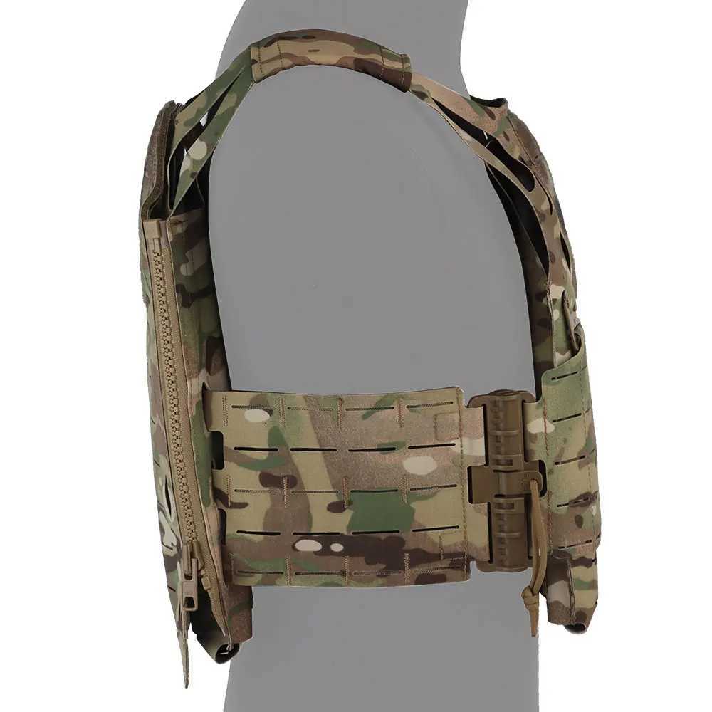 OPHIDIANTAC Detachable Front Panel Knight Vest Laser-cut Quick-release Waistband On Both Sides Z250728