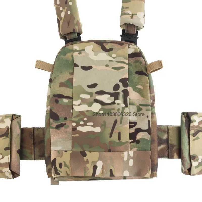 FCPC V5 Tactical Vest Ferro Hunting Plate Carrier MOLLE Airsoft Training Protective Gear 556 Triple Magazine Pouch Combat Vest Z250728