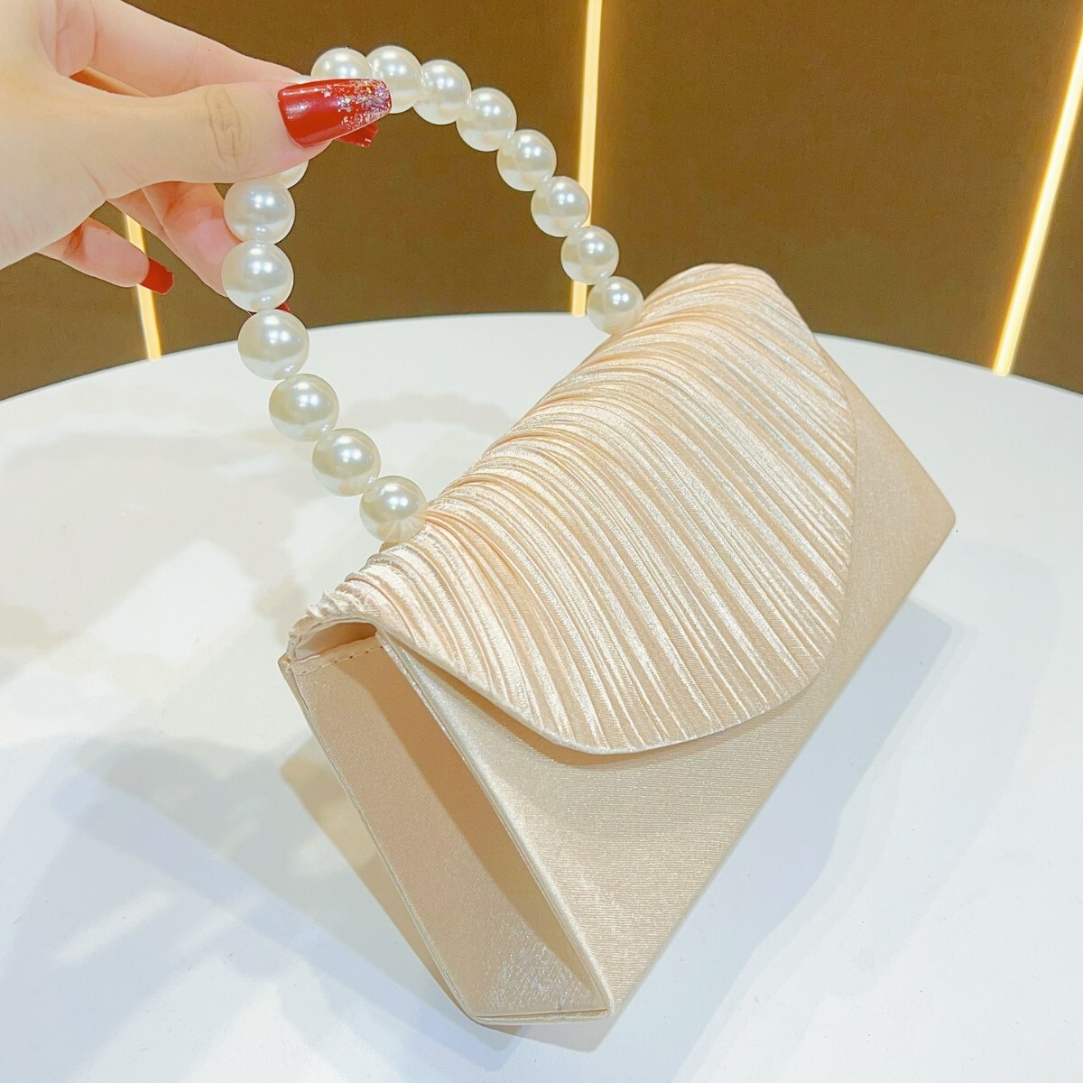 DHAL New Hot-Selling Women's Handbag Fashionable Party Crossbody Clutch Shoulder Evening Bag