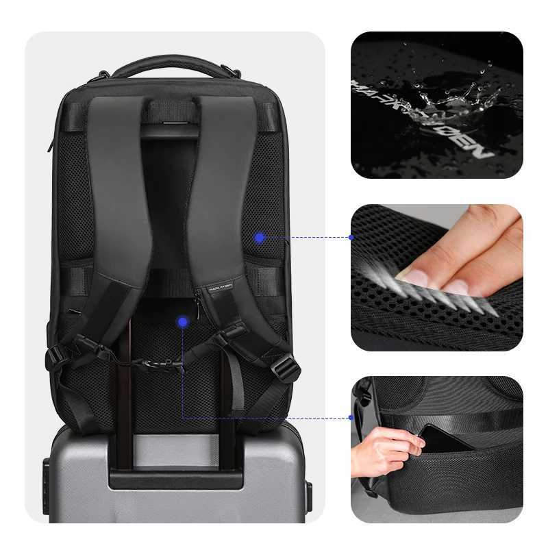 MARK RYDEN 17 inch Laptop Backpack For Men Travel Spacious Backpack Commuting COMPACTO PRO S250728