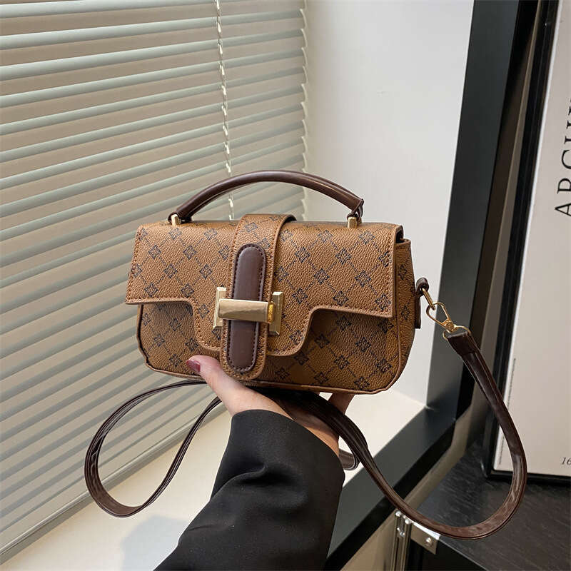 Trendy Small 2025 New Mini Texture Light Luxury Winter Shoulder Crossbody Fashion Versatile Women's Bag