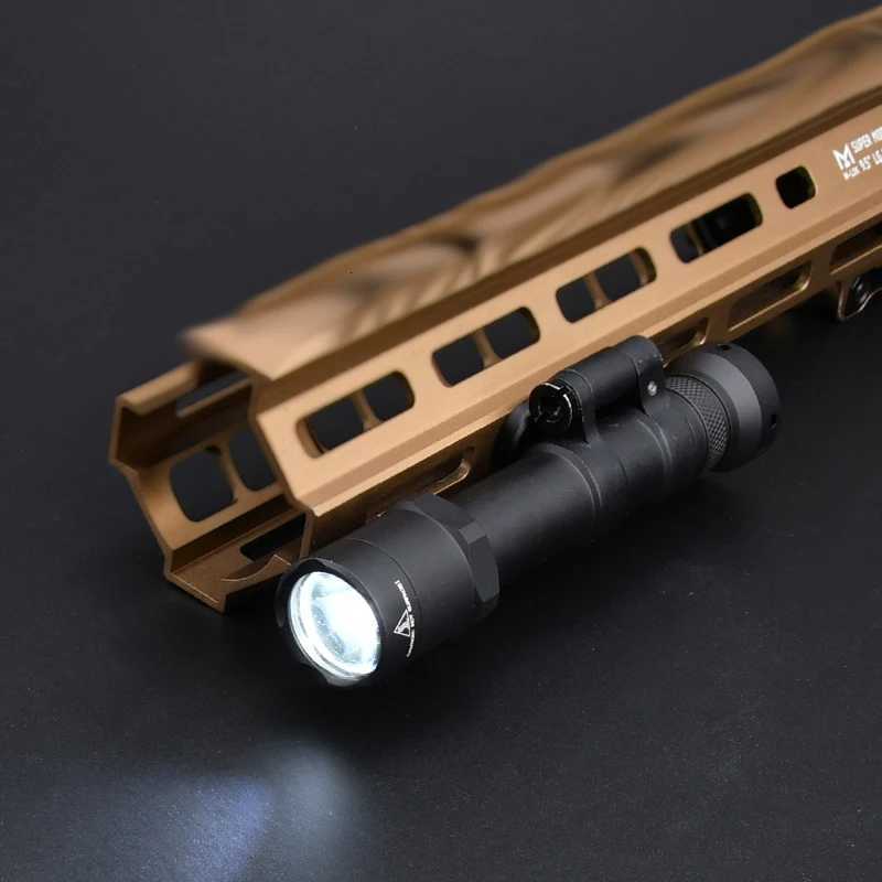 Vadsn Tactical M640 M640B Scout Light Airsoft M640b Flashlight Base Metal Outdoor Hunting Spotlight Fit M-lok Keymod 20mm Rail R250728