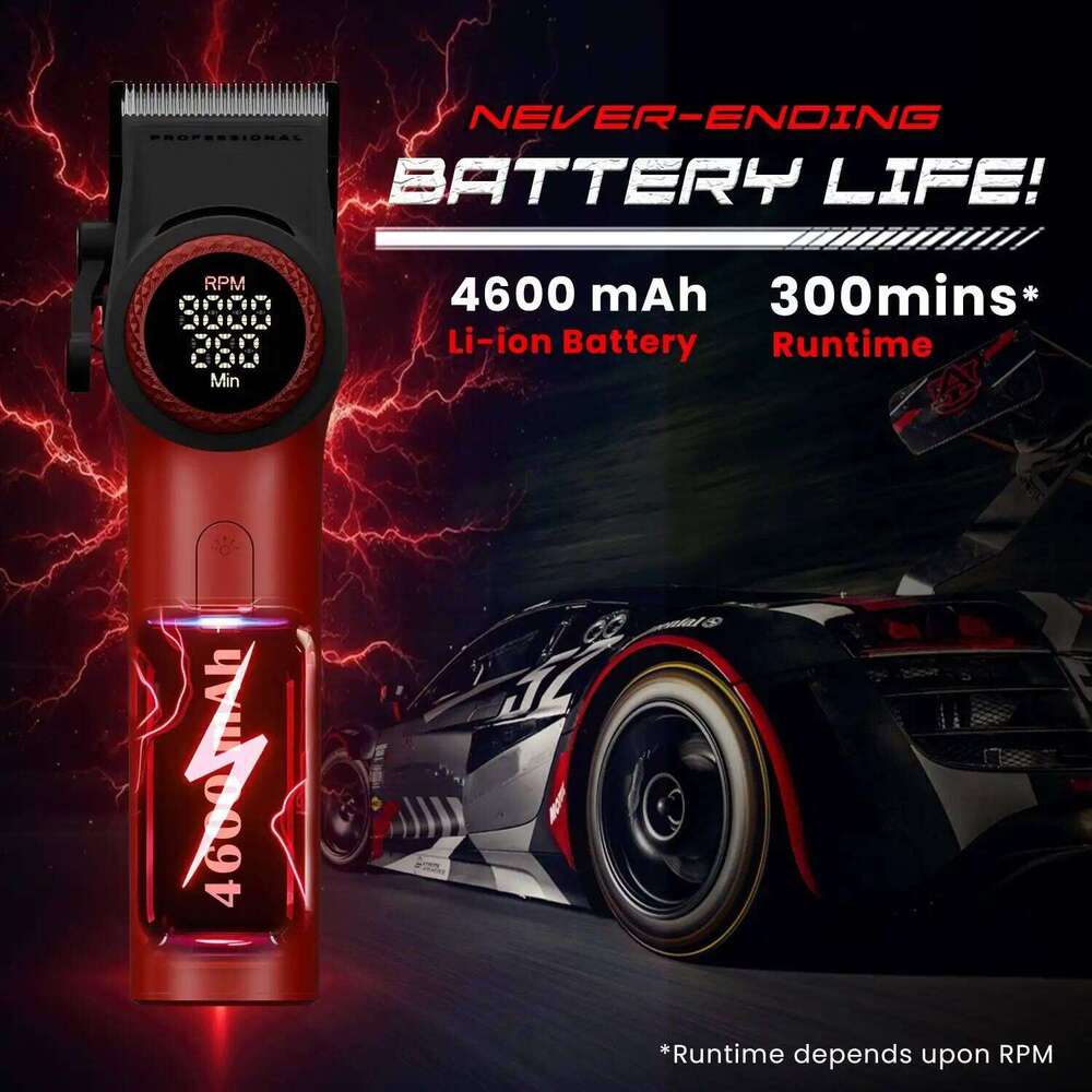 VGR Professional Trimmer Cordless Hair Clipper Combination Set 9000 RPM Foil Shaver for Men V001 V-377