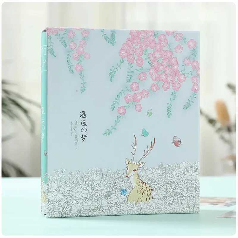 200 Piece Photo Album 10 *15 DIY Commemorative Album Childrens Growth Memorial Stickers Family Photo High-capacity Storage Z250729