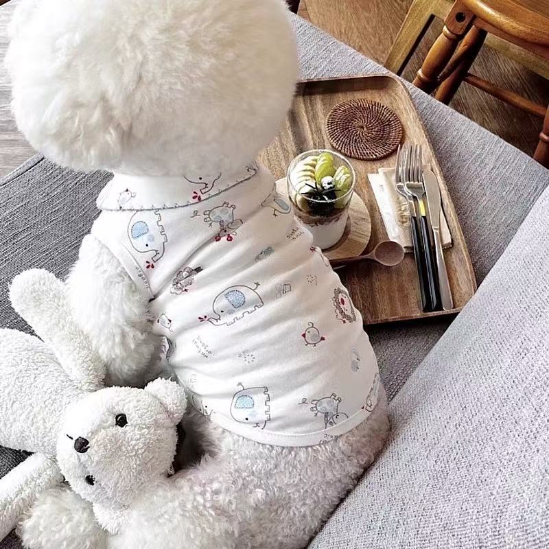 T843 Winter Thickened Pet Four-legged Cotton-padded Jacket for Small Dogs Schnauzer Poodle Yorkshire Terrier Teddy Bichon Dog Clothes