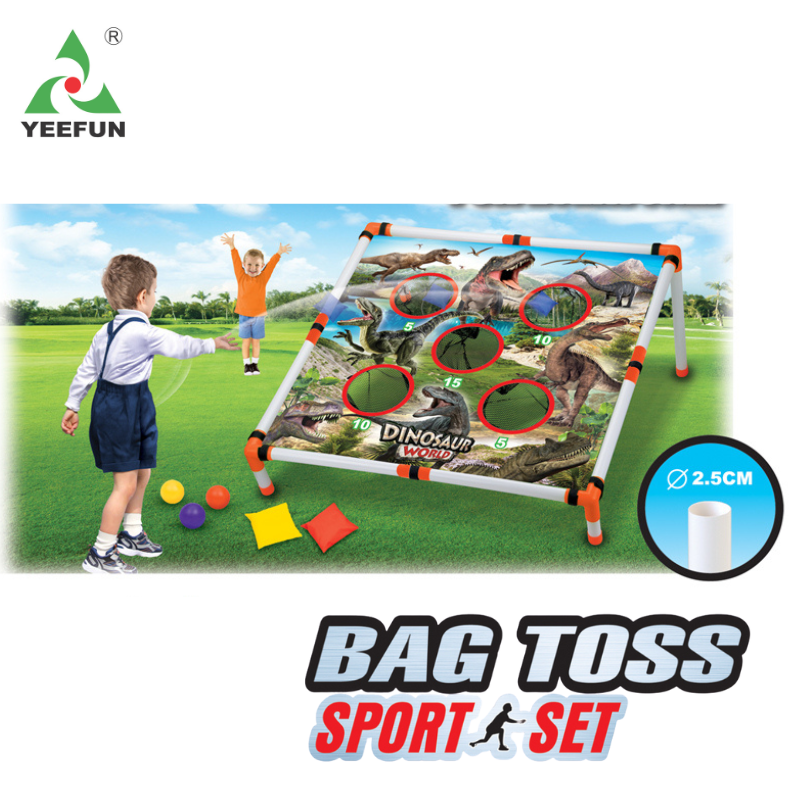 Three-In-One Sandbag Throwing Toy - Durable Play Mat for Kids