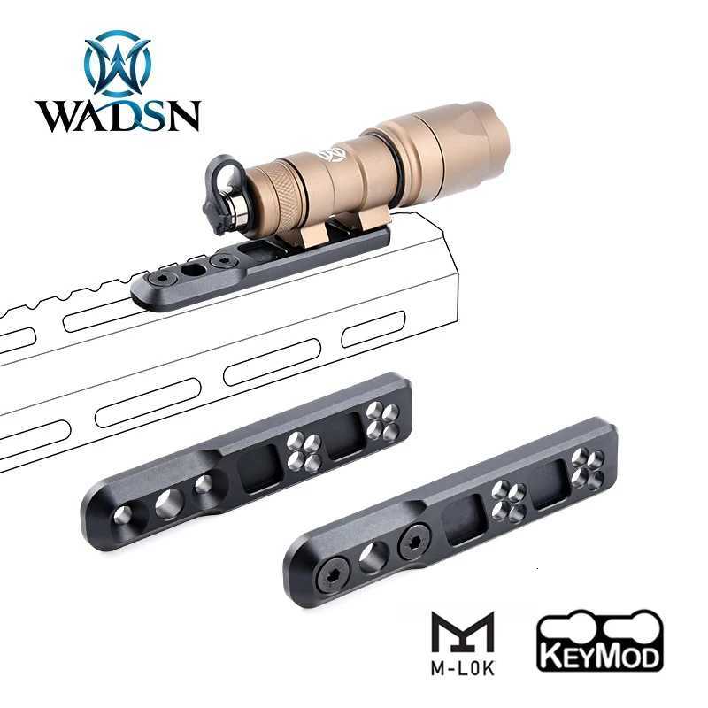 WADSN Thorntail2 Light Flashlight Mount Mlok Keymod Handguard Rail Tactical M300 M600 Weapon Scout Light XJ250728