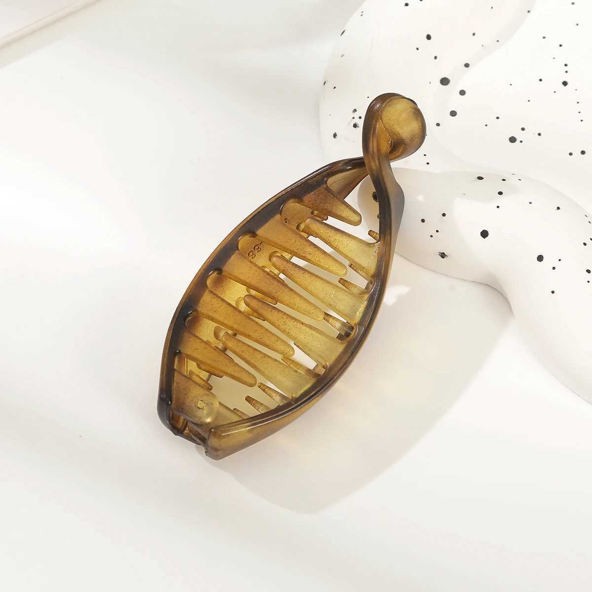 Frosted High Ponytail Banana Hair Clips Women Barrettes Hair Claws Hairpins Fixed Artifacts Ponytail Buckle Clip Headwear Z250729