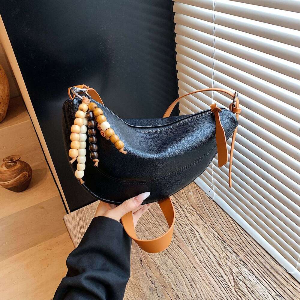 Fashionable High-End Dumpling Korean Style Design Bags Simple Shoulder Niche Underarm Crossbody Women's Bag