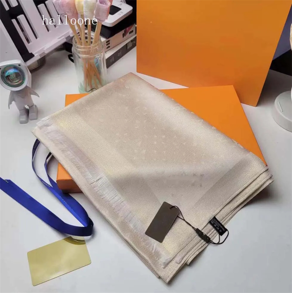 Top Quality Silk Scarf Designer Silken Scarves High quality Shawl Long Neck Scarfs Women Fashion scarve Foulard Luxury Muffler Men 6 Colors with Gifts Box