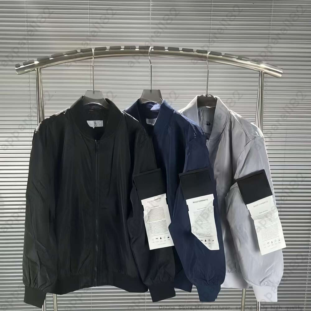 Designer Pocket Jackets stony Brand Long Sleeve Zipper Badges Men Casual Coat Windbreaker Embrodiery Mens Shirts Coats 2 TCPP 123