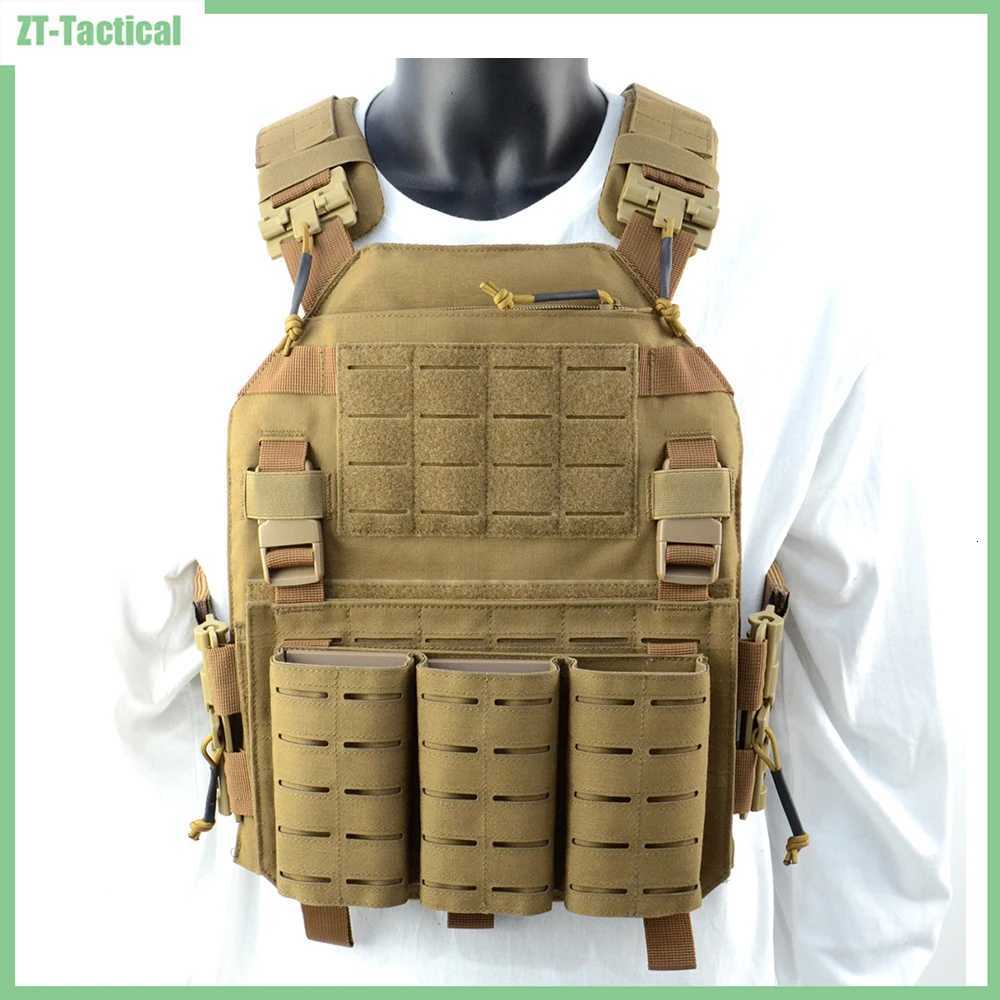 Tactical Vest With Triple Mag Pouch Quick Release Elastic Cummerbund MOLLE system Hunting clothes Qirsoft Equipment1000D Nylon Z250728