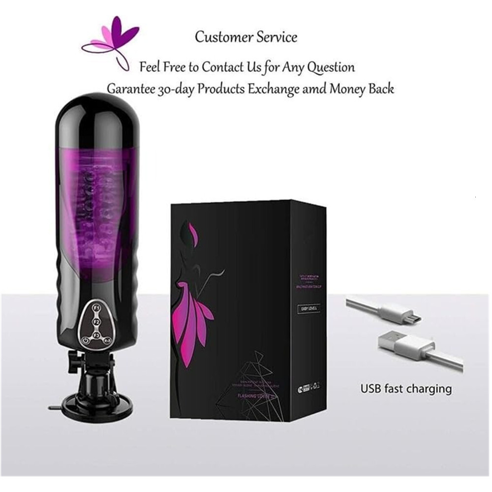 New Automatic High-speed Telescopic Rotating Voice-controlled Electric Toy with Smart Response featuring smooth operation ergonomic comfortable handli