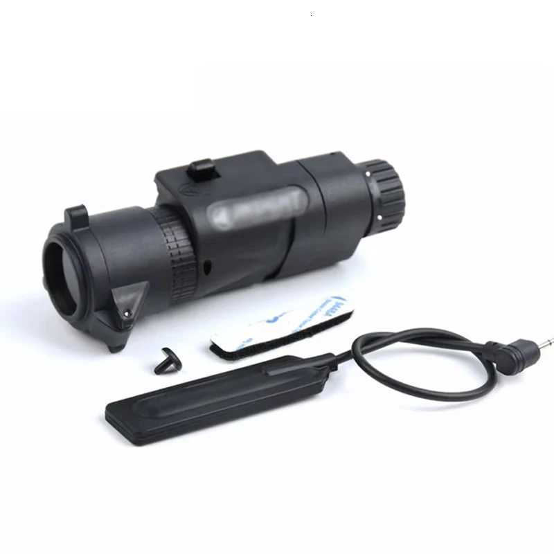 M3X WADSN Tactical Flashlight Detachable Infrared Filter Lampshade For AR15 HK416 M4 Fits 20mm Picatinny Rail X300 X400 Gun Light R250728