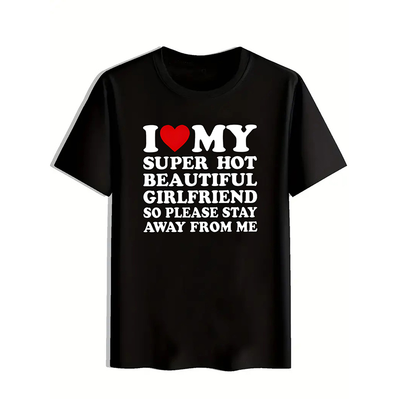 Mens Casual Graphic Print T Shirt Comfortable Fit Soft Fabric(Suitable for young men and women)