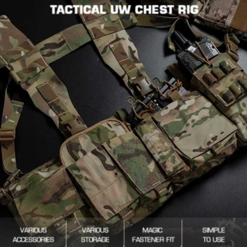 Outdoor Mountaineering Adventure UW Hunting Chest Hang Comes with Multiple Accessories Suitable for Various Team Activities Z250728