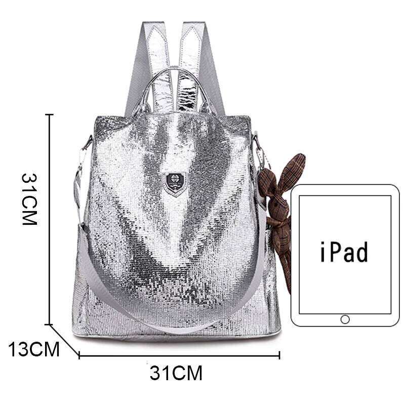 Fashion Anti Theft Women Backpacks Large Capacity Travel School Bags Soft Leather Casual Lides Shoulder Bag Bagpack M Ochila