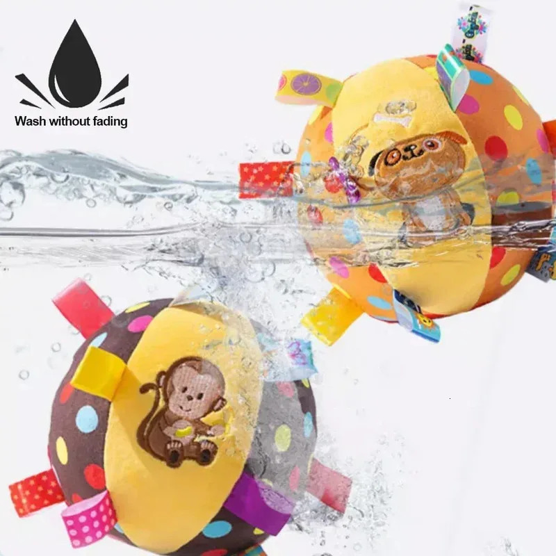 Interactive Ball Dog Toy with Built Bite Resistant Plush Handle Decompress Training for Aggressive Chewers Fun Pet Supplies 250729