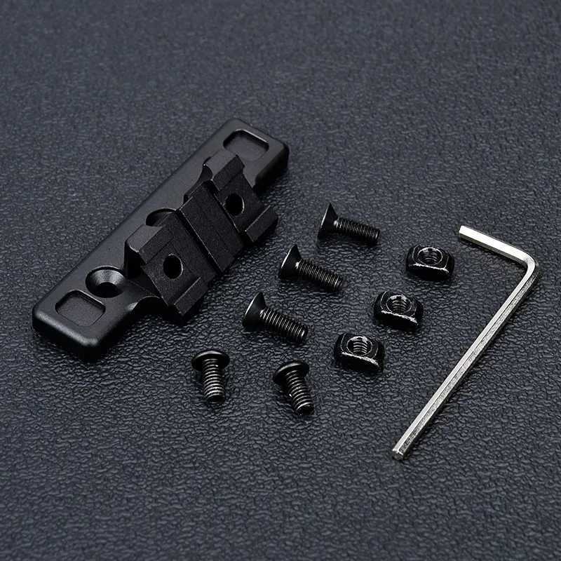 WADSN Scout Light Side Rail M600 Flashlight Rail Mount M300 M300A Outdoor Airsoft Hunting Spotlight Offset Base Fits Mlok Keymod XJ250728